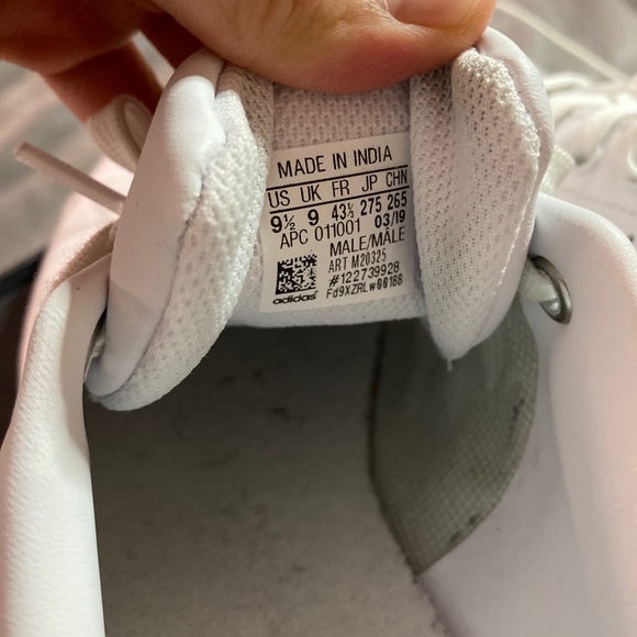 Stan Smith Shoes core white/core white/dark blue - Picture 5 of 6